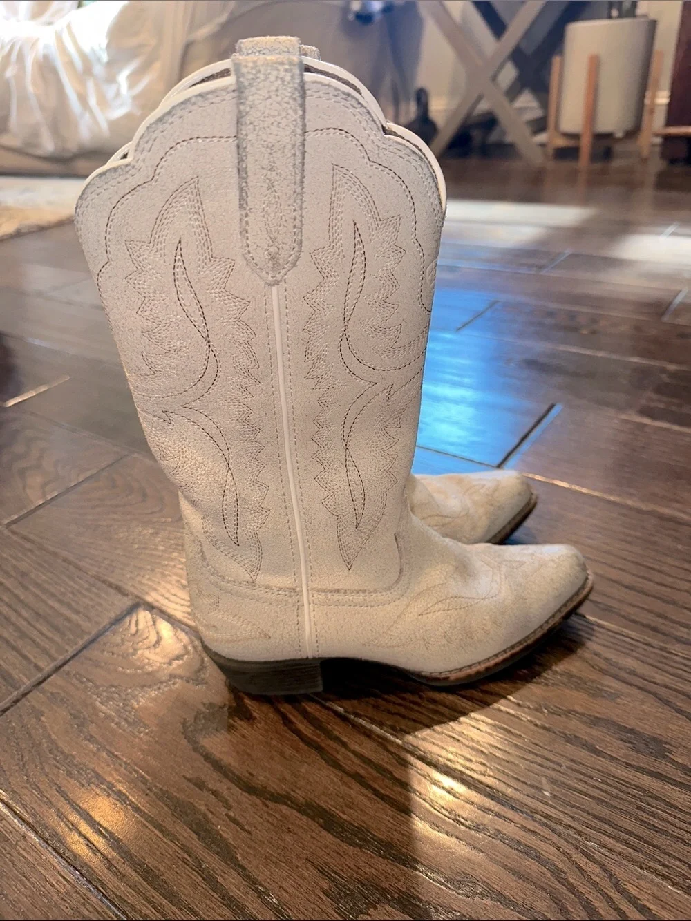 Ariat Leather country Western boots girls size 12